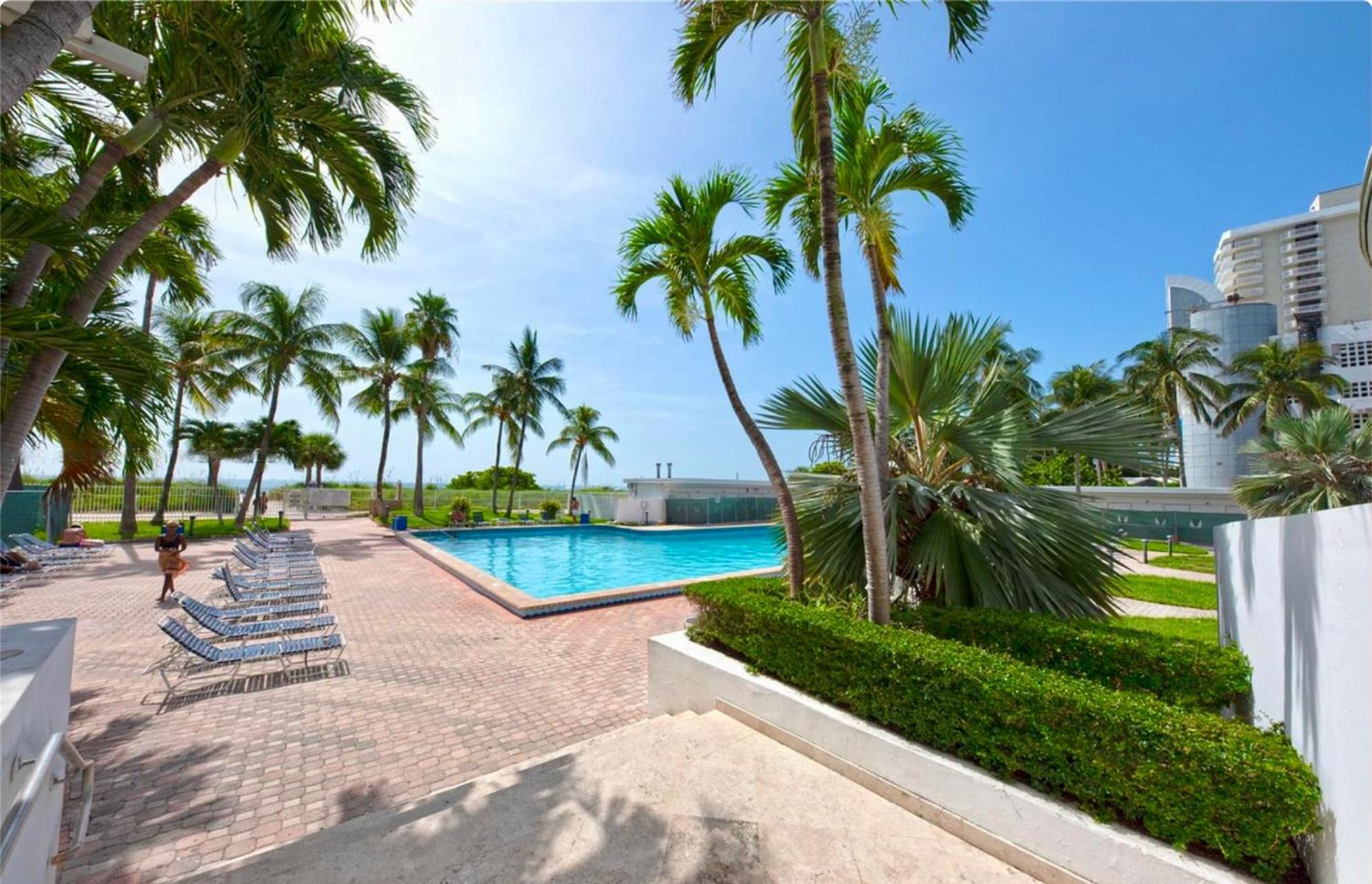Directly On The Beach With Pool & Parking Miami Beach Eksteriør bilde